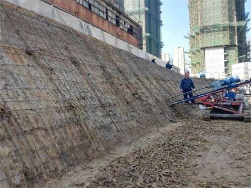 左权建筑边坡支护